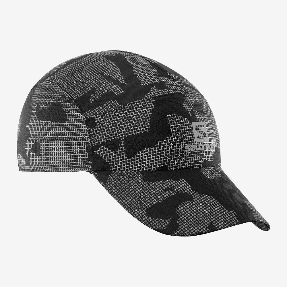 SALOMON REFLECTIVE Philippines - Men's Caps - Grey | 526938-EYK